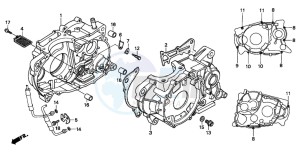 FX650 drawing CRANKCASE