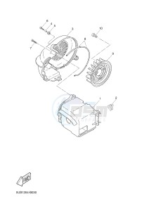 YN50 OVETTO (2APE) drawing AIR SHROUD & FAN