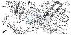 CBF1000FAB drawing FRAME BODY