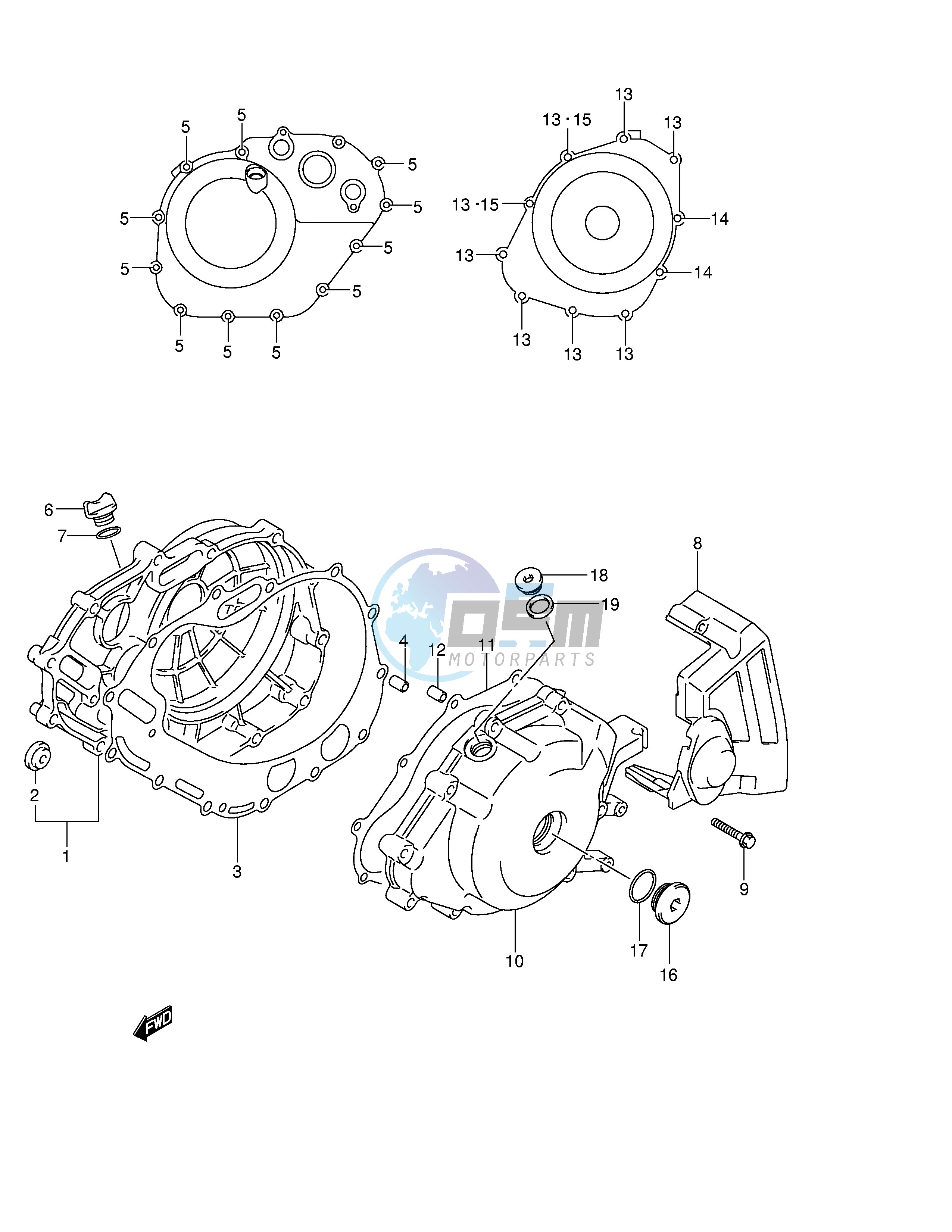 CRANKCASE COVER