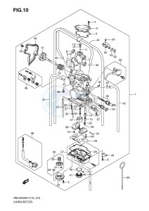 RM-Z250 (E19) drawing CARBURETOR