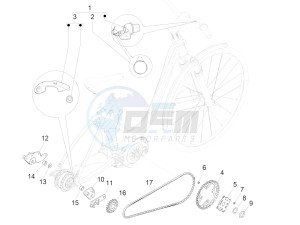 Wi-Bike Uni Deore Comfort 0 drawing Gear shift (NUVINCI MECH)