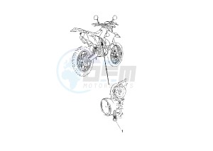 WR F 450 drawing CARBURETOR EURO KIT