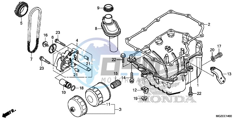 OIL PAN/ OIL PUMP