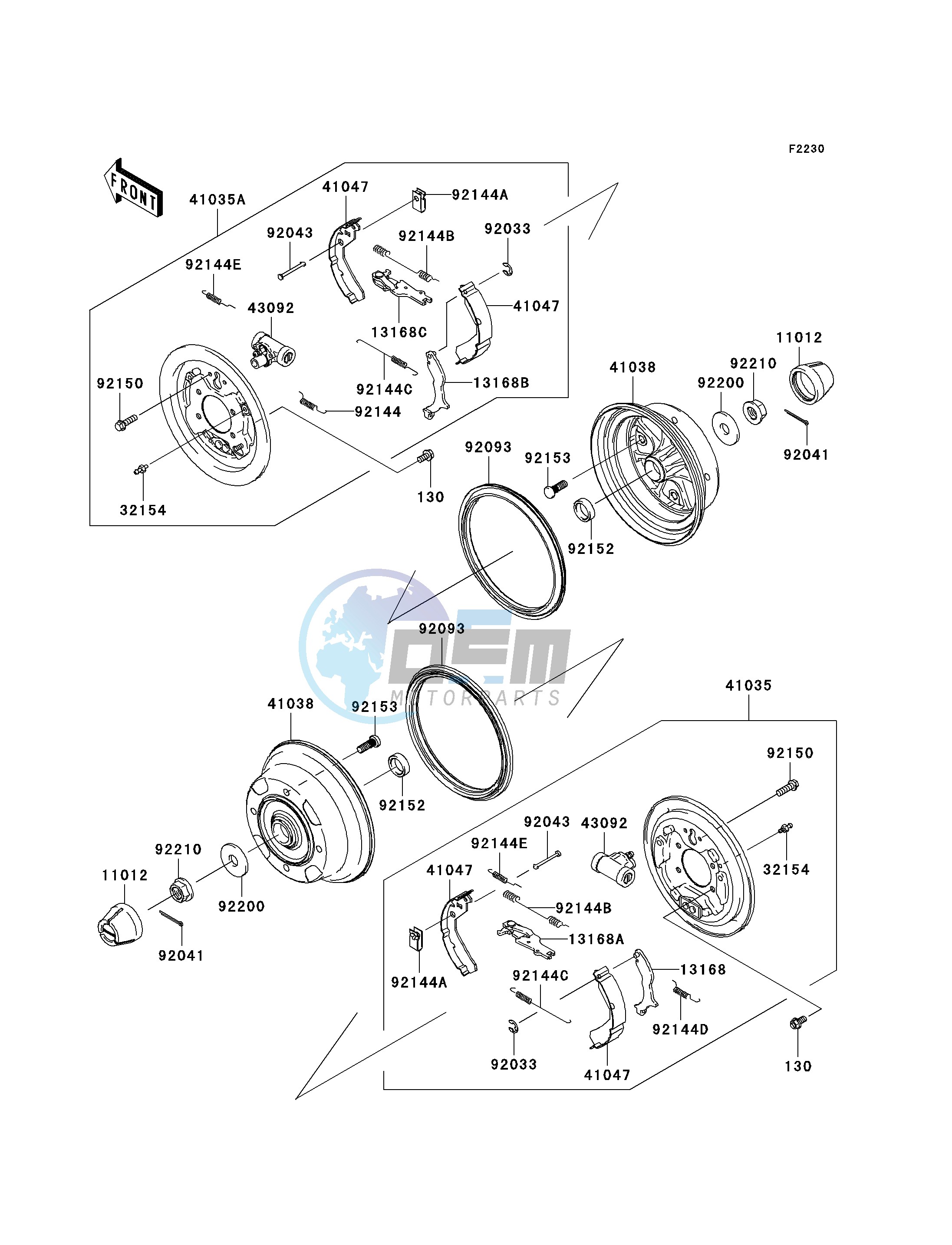 FRONT HUBS_BRAKES