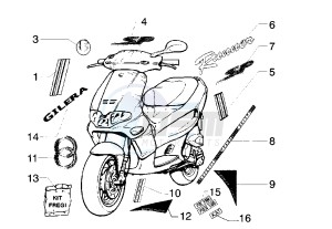 Runner VX-VXR 125-180 125 drawing Graphic Sport Production