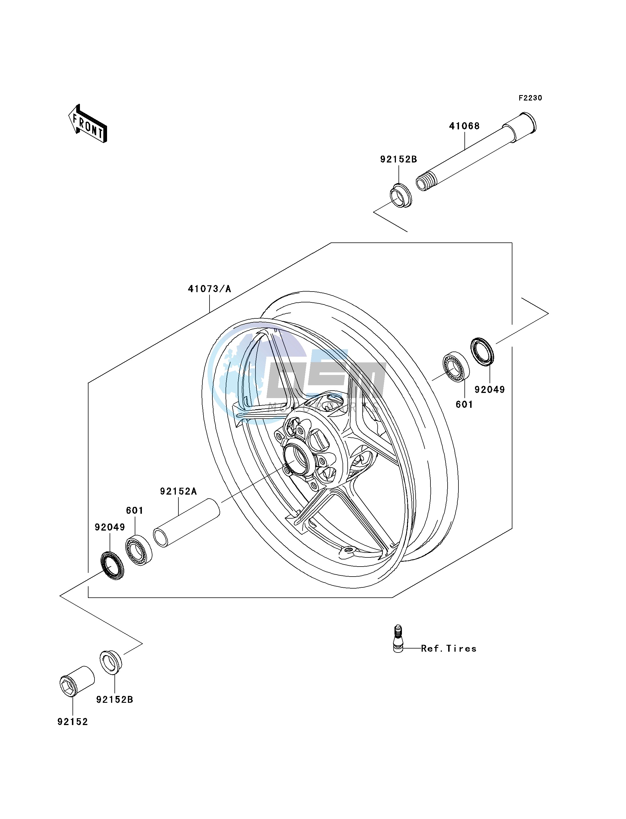 FRONT WHEEL