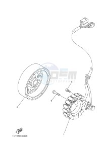 YFM450FWAD YFM450PF GRIZZLY 450 EPS (2LC8) drawing GENERATOR