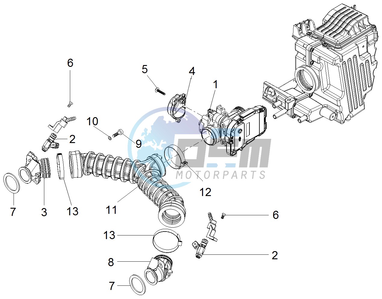 Throttle body