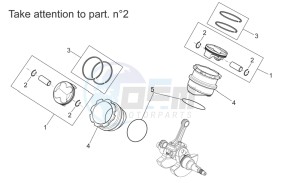 RXV 550 RXV 450-550 STREET LEGAL drawing Cylinder with piston