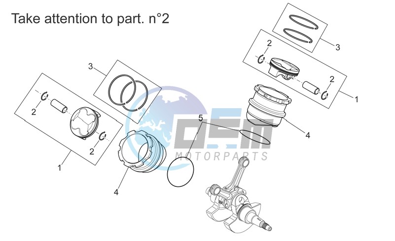 Cylinder with piston