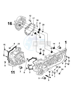 TWEET 50 YO drawing CRANKCASE