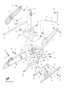 FZ8-SA FZ8 FAZER (ABS) 800 (1BD8 1BD9) drawing SIDE COVER