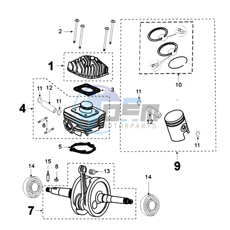 CRANKSHAFT CAST IRON