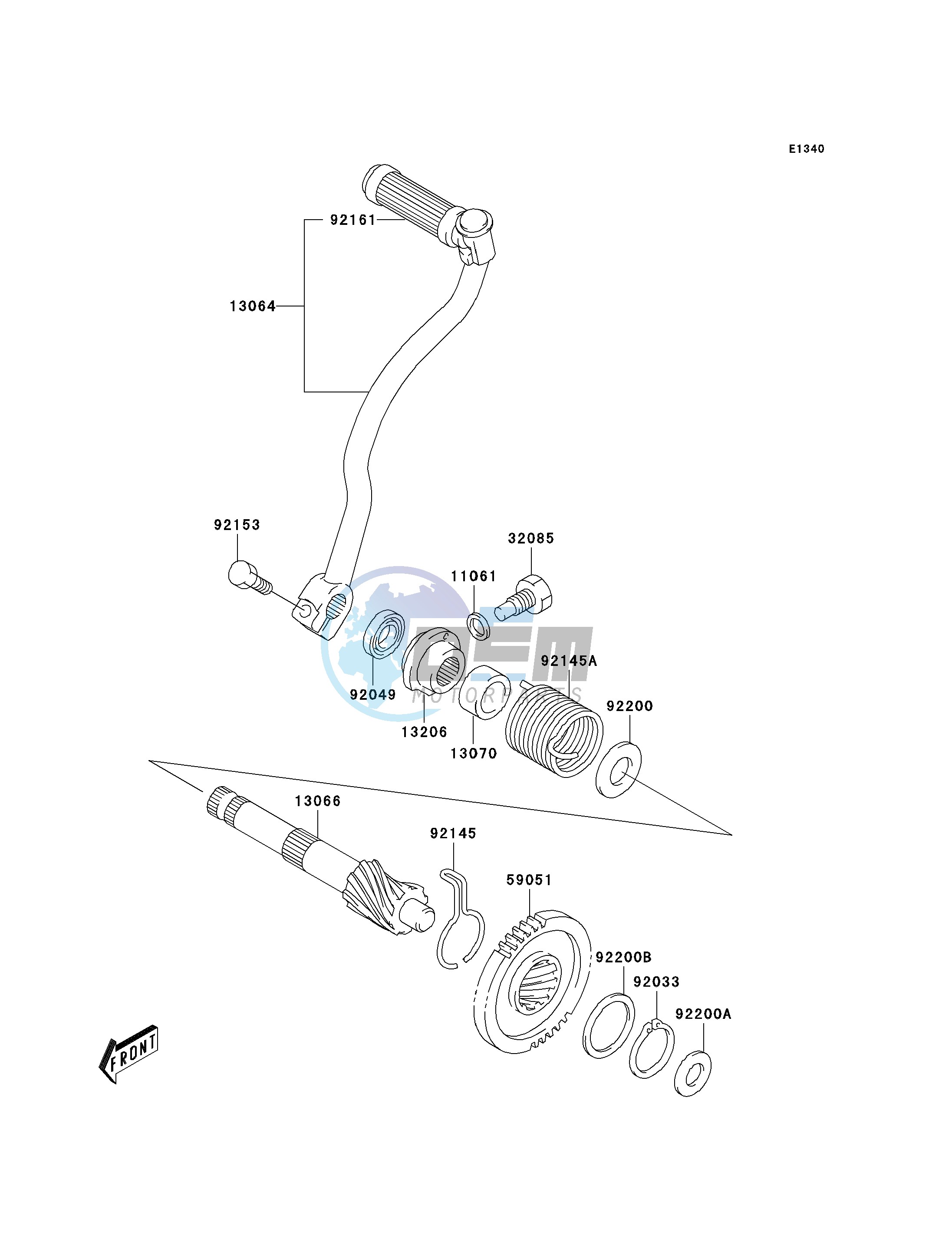 KICKSTARTER MECHANISM