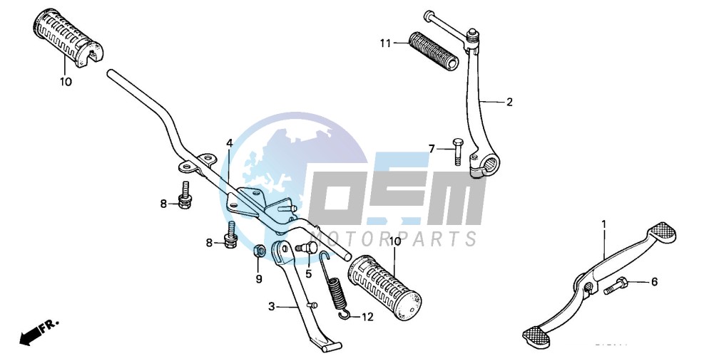 STEP/KICK ARM/ CHANGE PEDAL