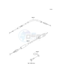 KX 250 L [KX250] (L4) [KX250] drawing CABLES