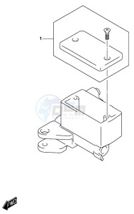 AN650 BURGMAN drawing OPTIONAL (CAP SET MASTER CYLINDER)