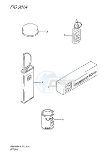 GSX-250 RA drawing OPTIONAL