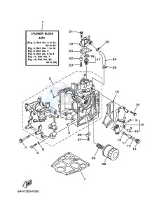 F15CMHS drawing CYLINDER--CRANKCASE-1