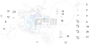 LX 150 4T ie Touring drawing Main cable harness