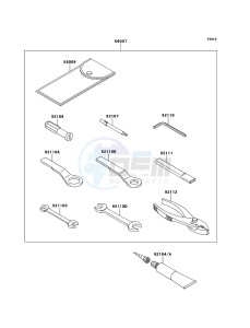 W800 EJ800ADFA GB XX (EU ME A(FRICA) drawing Owner's Tools