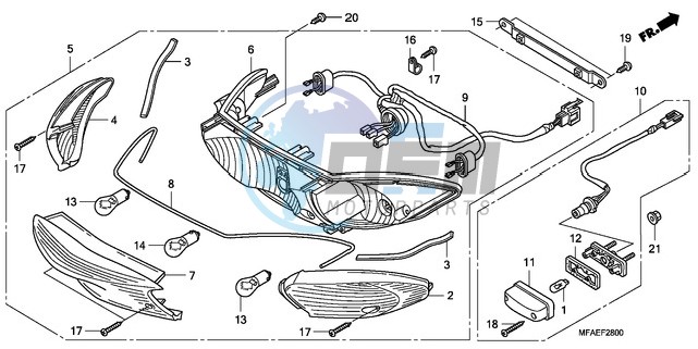 REAR COMBINATION LIGHT