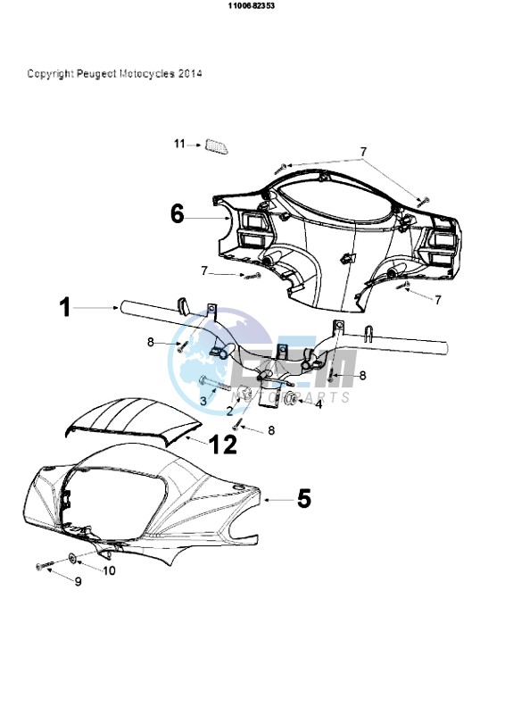 HANDLEBAR ROD