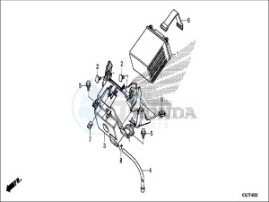 WW125EX2H WW125 E drawing BATTERY