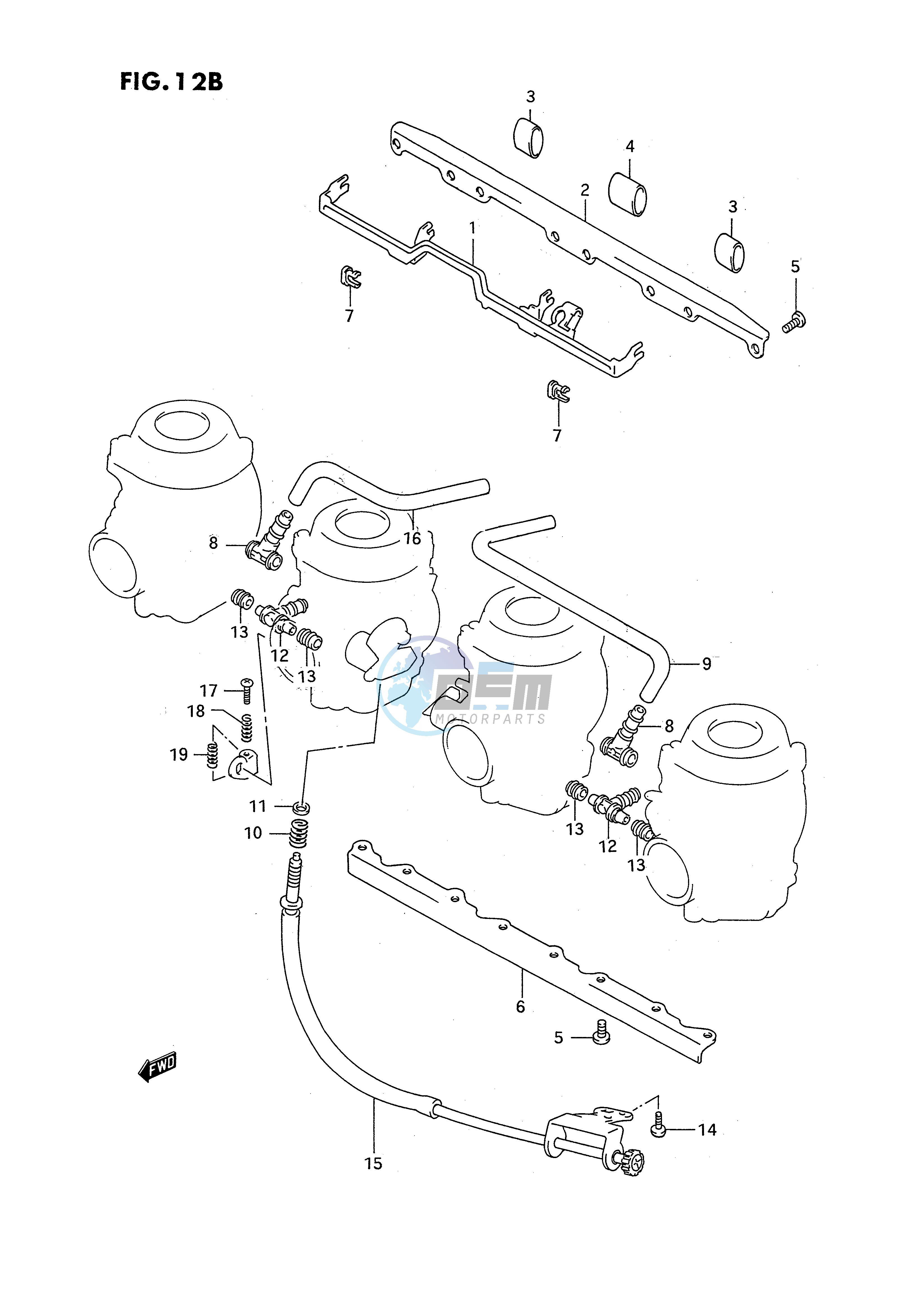 CARBURETOR FITTINGS (E18,E39)