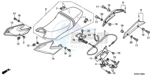 VTR2509 France - (F / CMF LL MK) drawing SEAT/SIDE COVER