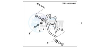 VT1100C3 drawing RADIATOR GUARD