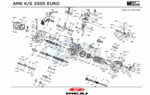 RR-50-SPORT-GREY drawing ENGINE  AMS KS 2000 EURO