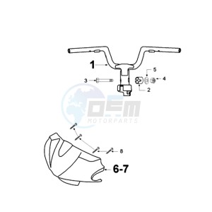 VIVA NUV drawing HANDLEBAR