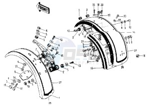 F5 [BIG HORN] 350 [BIG HORN] drawing FENDERS