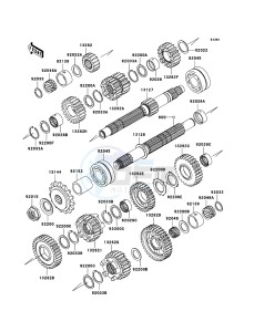 Z750_ABS ZR750M8F GB XX (EU ME A(FRICA) drawing Transmission