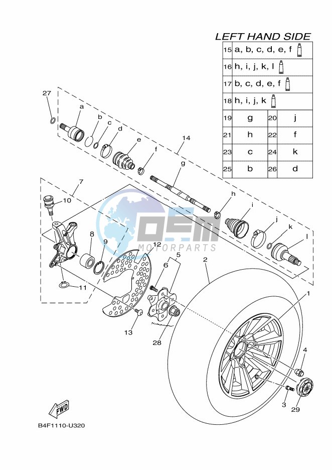 FRONT WHEEL