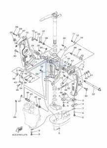 F225FETU drawing FRONT-FAIRING-BRACKET