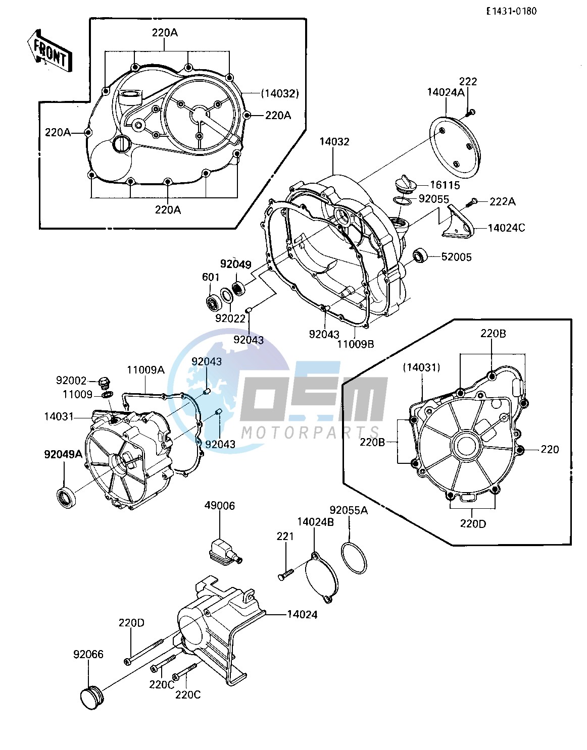 ENGINE COVER-- S- -