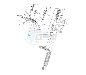 XT Z TENERE 660 drawing STEERING