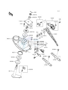 JT 900 A [900 STX] (A1-A2) [900 STX] drawing HANDLE POLE