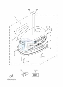 5CMHL drawing TOP-COWLING