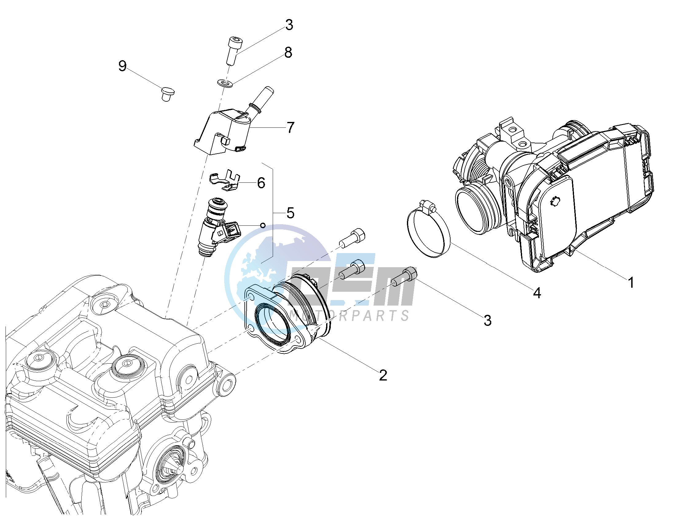 Throttle body