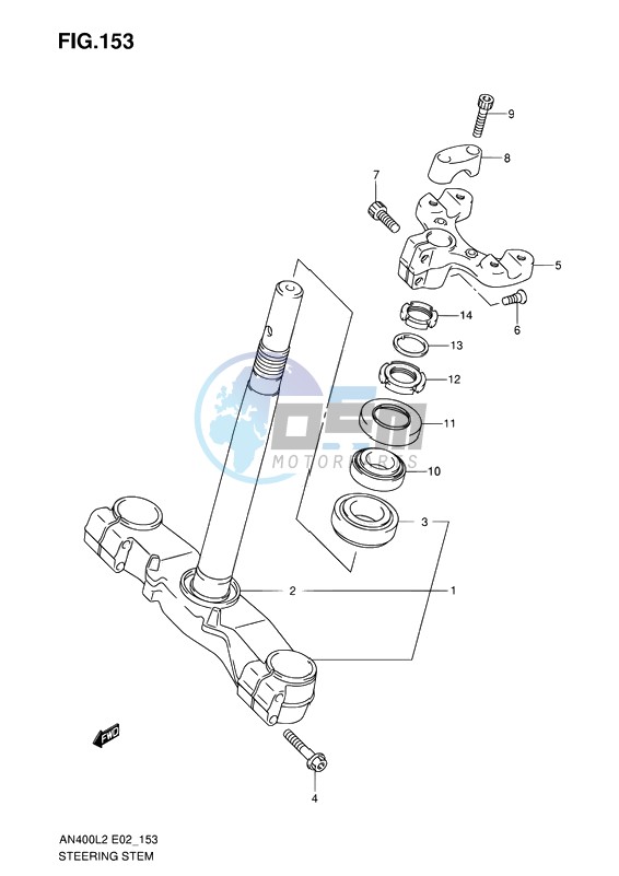 STEERING STEM