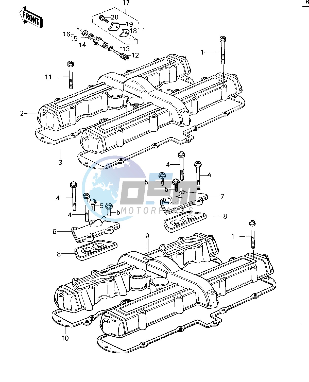 CYLINDER HEAD COVERS