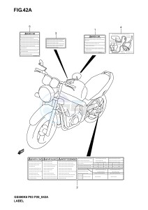 GS500 (P3) drawing LABEL (MODEL K4 K5 K6)