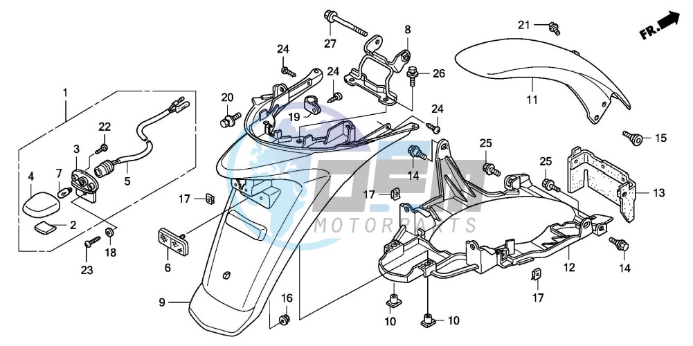 REAR FENDER