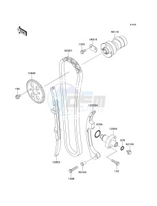 BN 125 A [ELIMINATOR 125] (A6F-A9F) A7F drawing CAMSHAFT-- S- -_TENSIONER