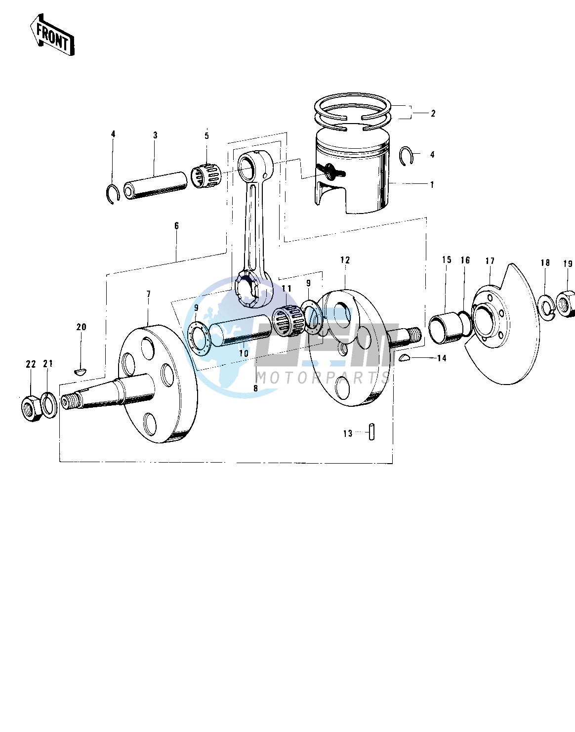 CRANKSHAFT_PISTON_ROTARY VALVE -- 73-75 MC1_MC1-A_MC1-B- -