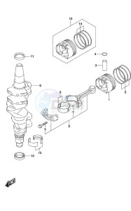 DF 50A drawing Crankshaft